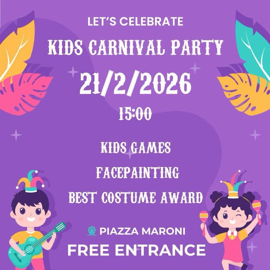 Kids carnival party marwni feb