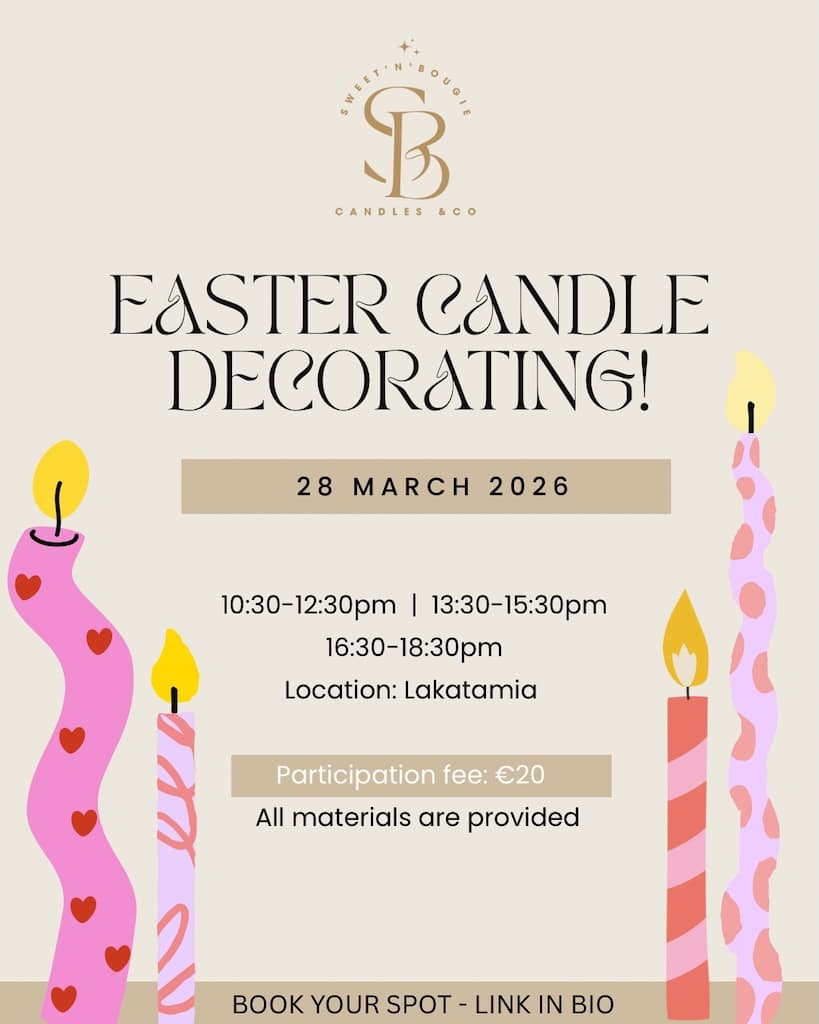 Easter candle decorating apr