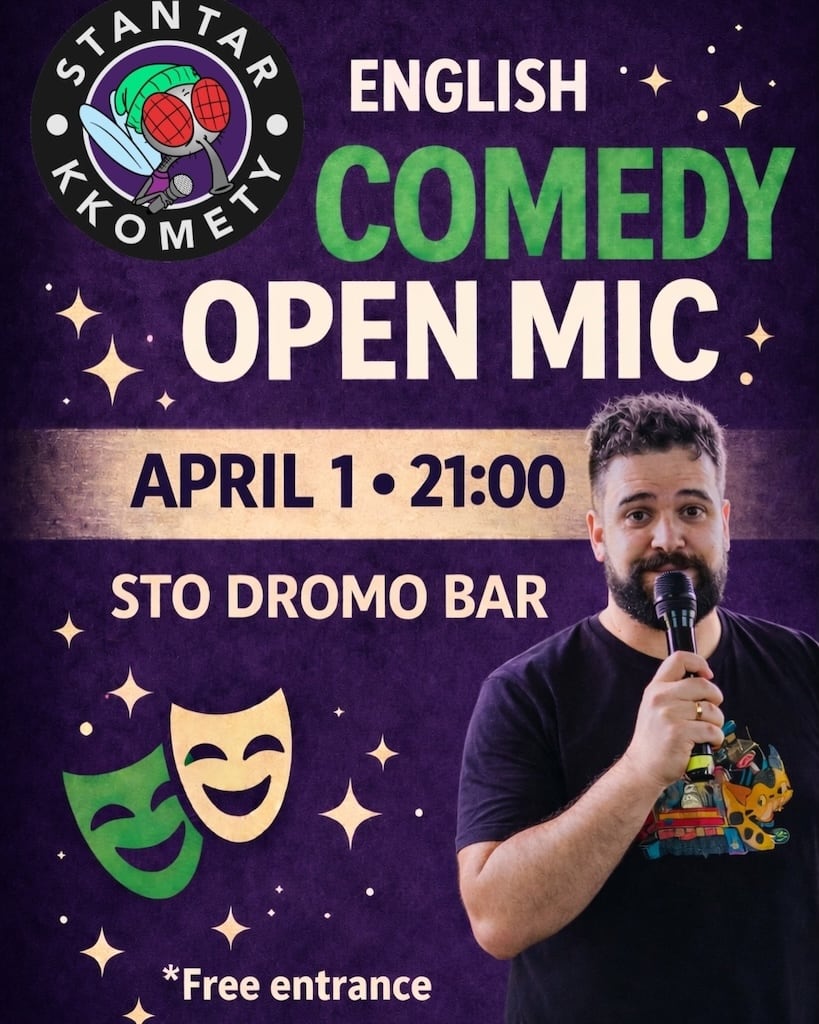 English Comedy Open Mic
