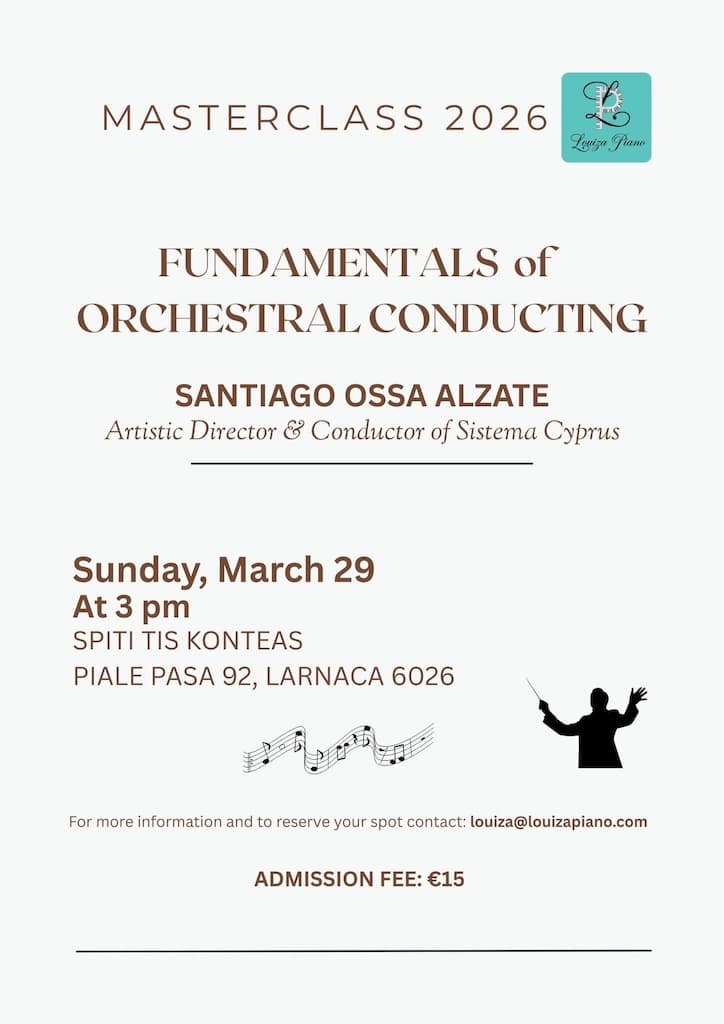 Masterclass orchestral conducting mar