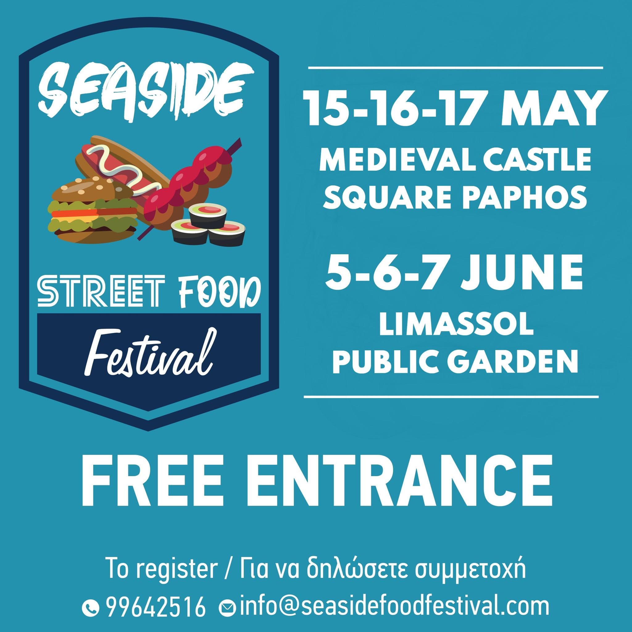 Seaside street food festival may
