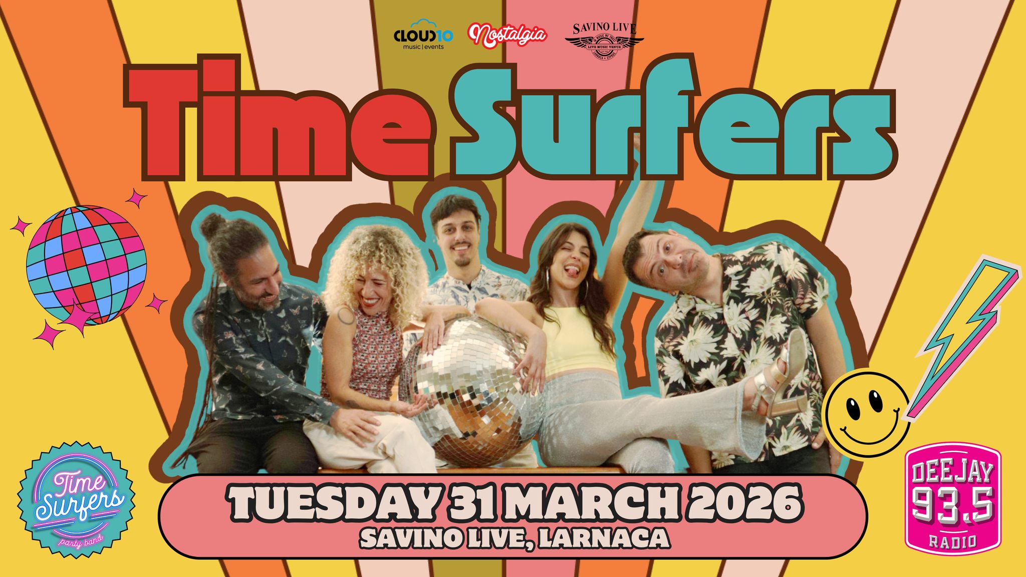 TIME SURFERS @ Savino Live Larnaca