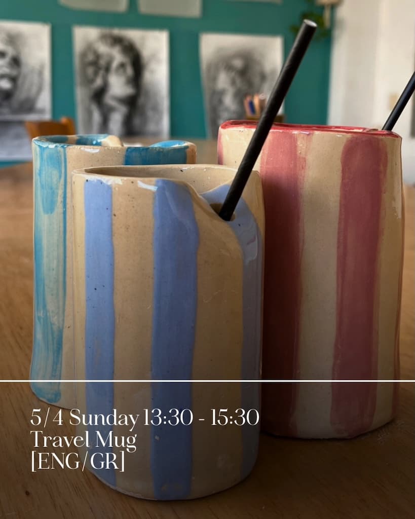 Travel mug workshop apr