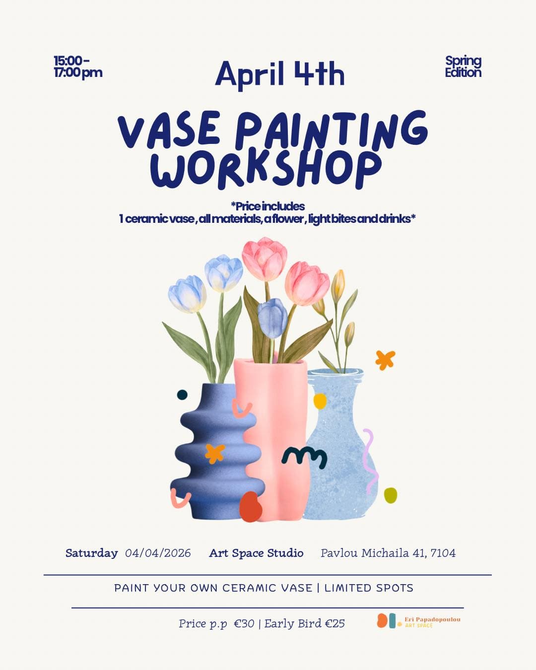 Vase painting workshop apr