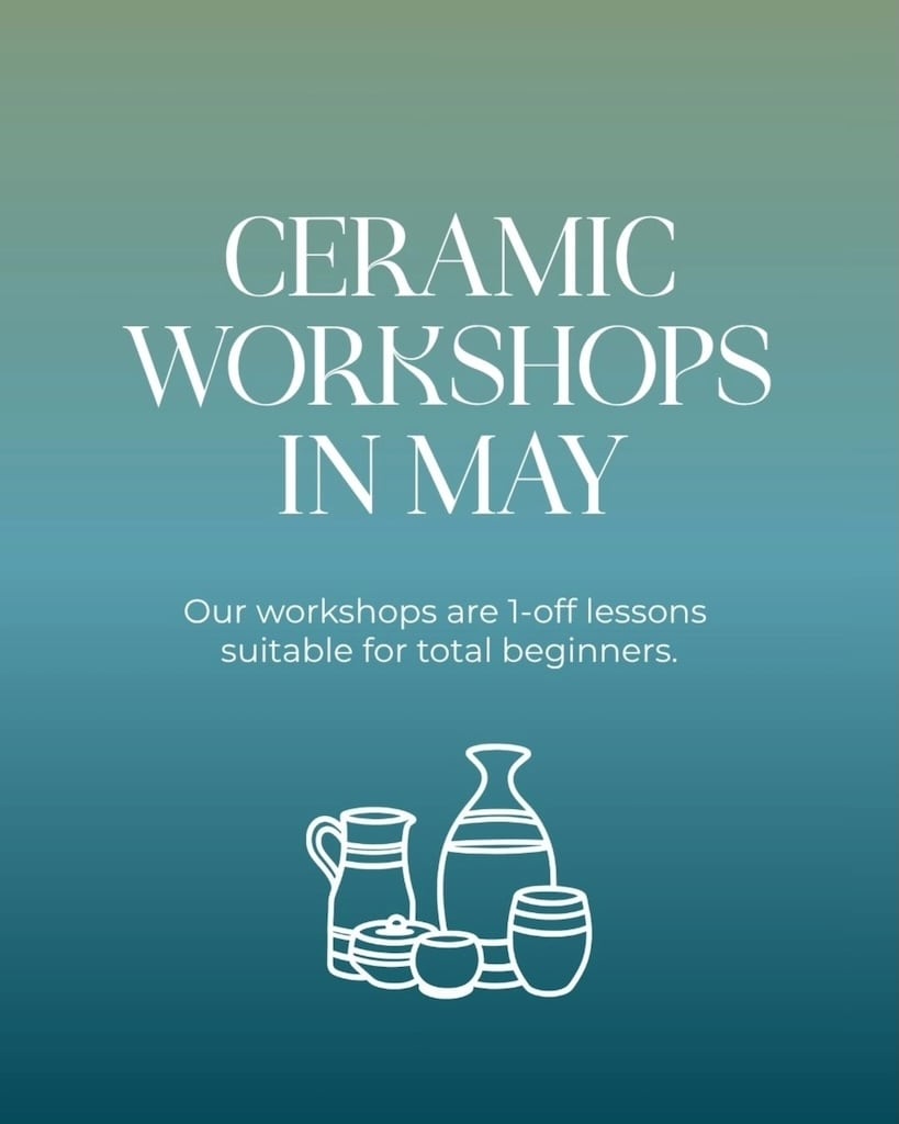 Ceramic workshops may