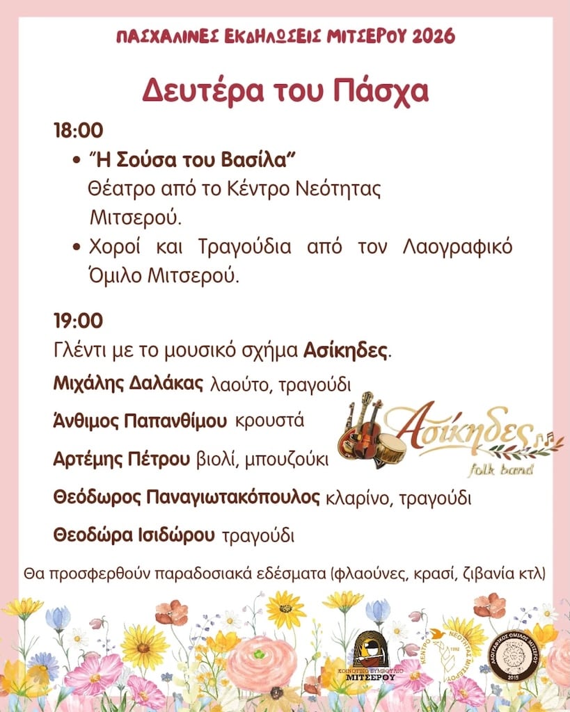 Deftera pasxa mitsero apr