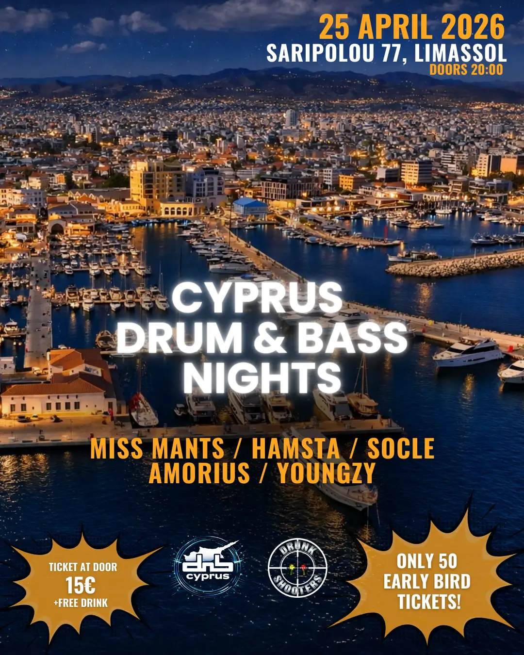 Drum bass nights apr