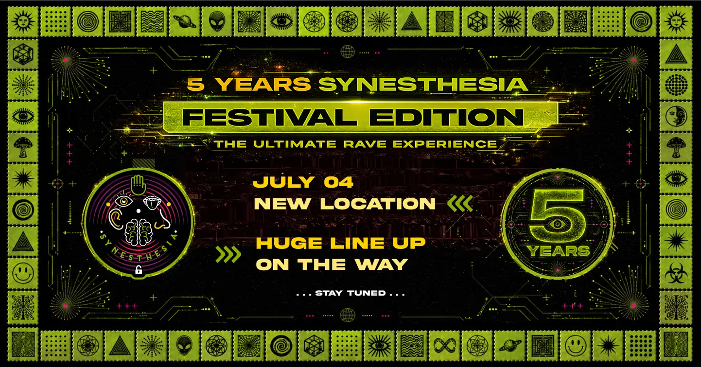 5 years synesthesia july