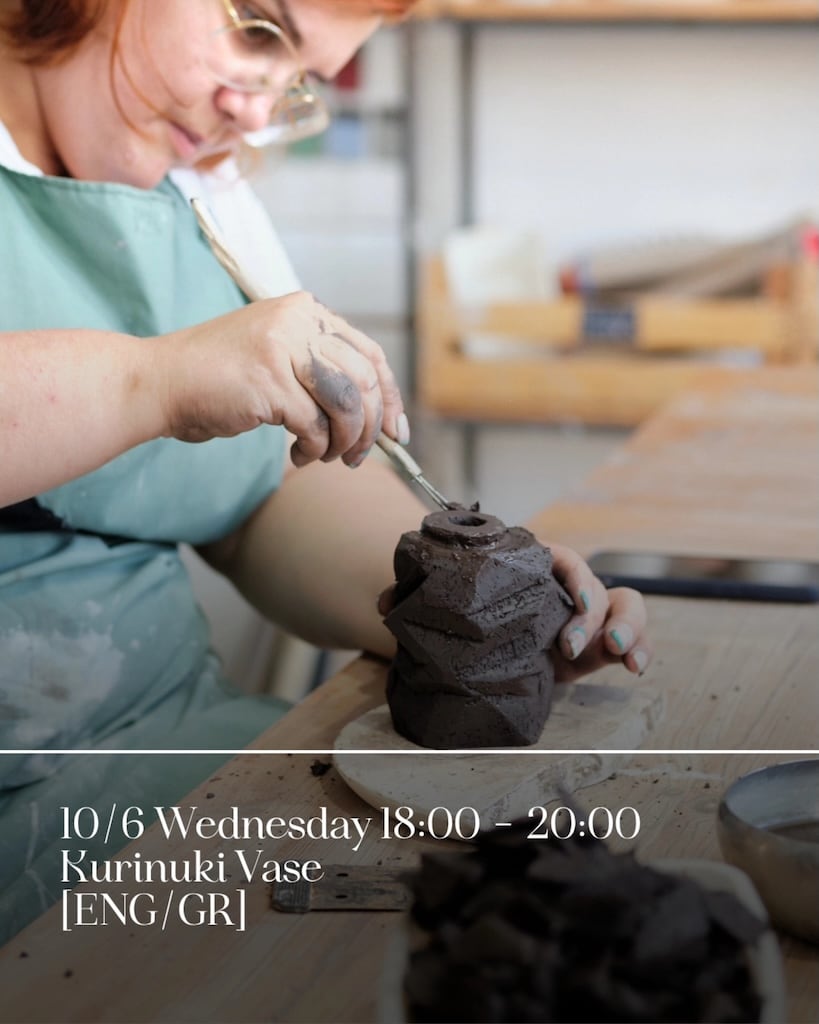 Kurinuki Vase June Workshop