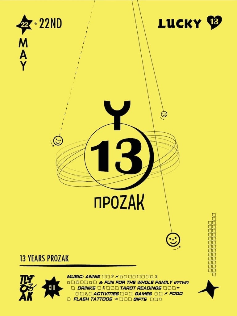 Lucky 13 prozak may