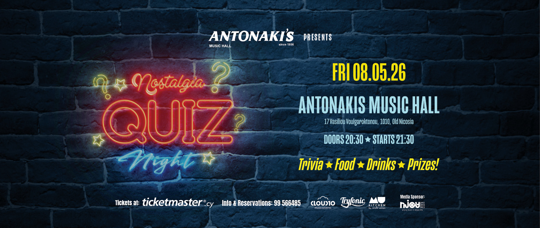 Nostalgia quiznight260508 cover