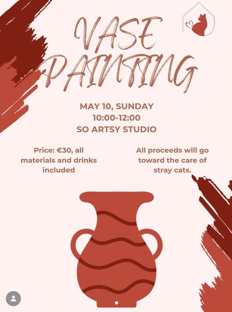 Mother’s Day Vase Painting