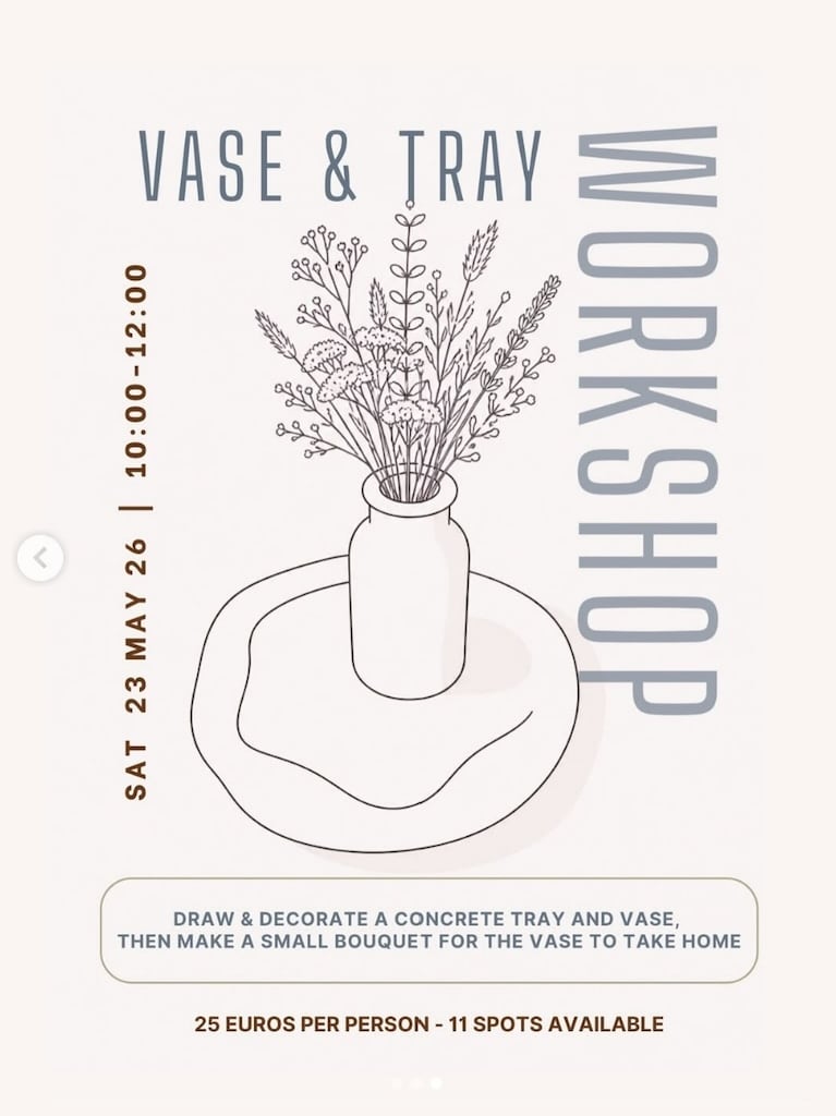 Vase & Tray Workshop