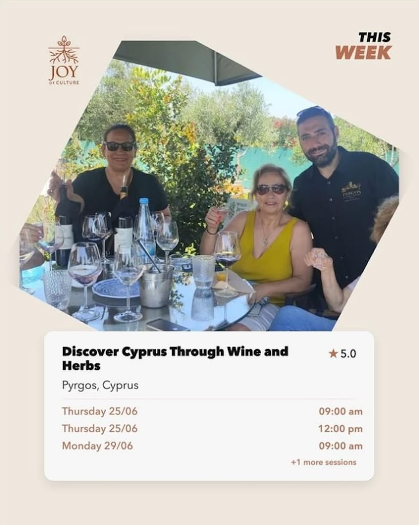 Discover cyprus wine herbs june