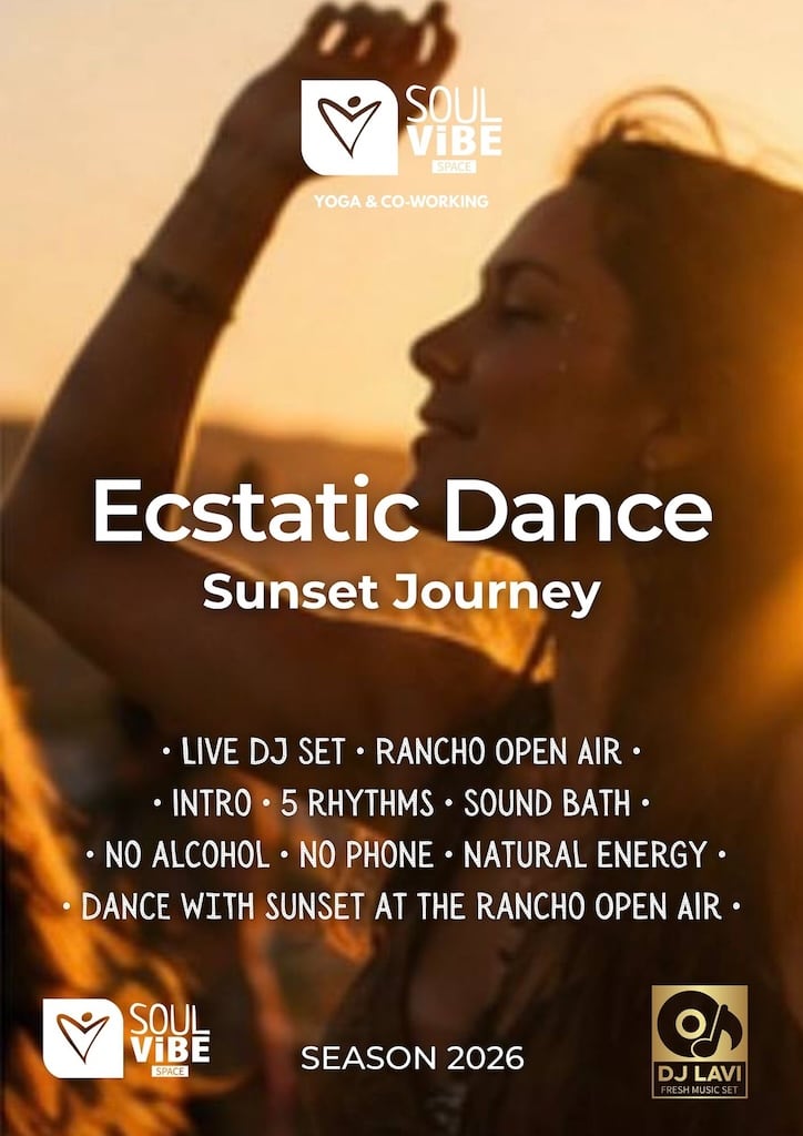 Ecstatic dance sunset journey july