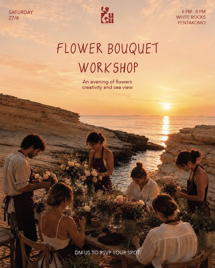 Flower bouquet workshop june