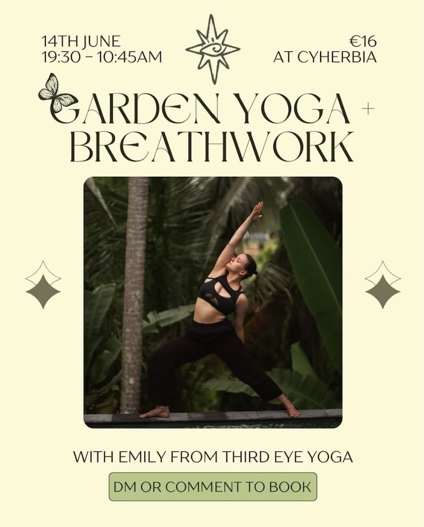 Garden yoga breathwork june