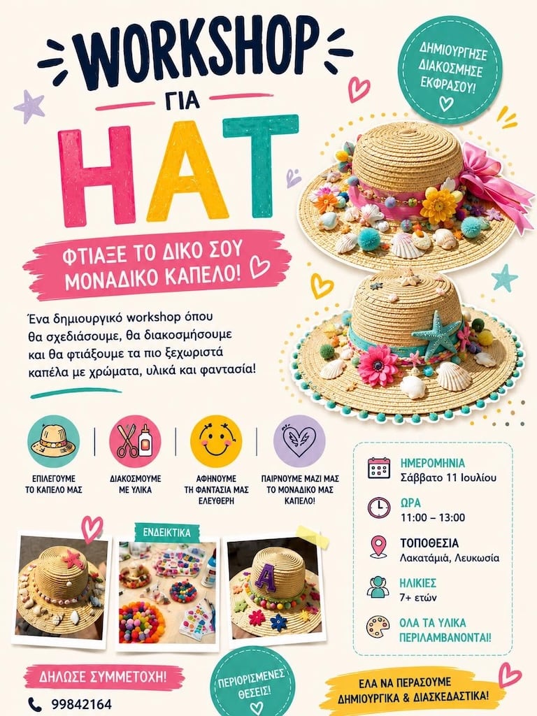 Hat workshop july