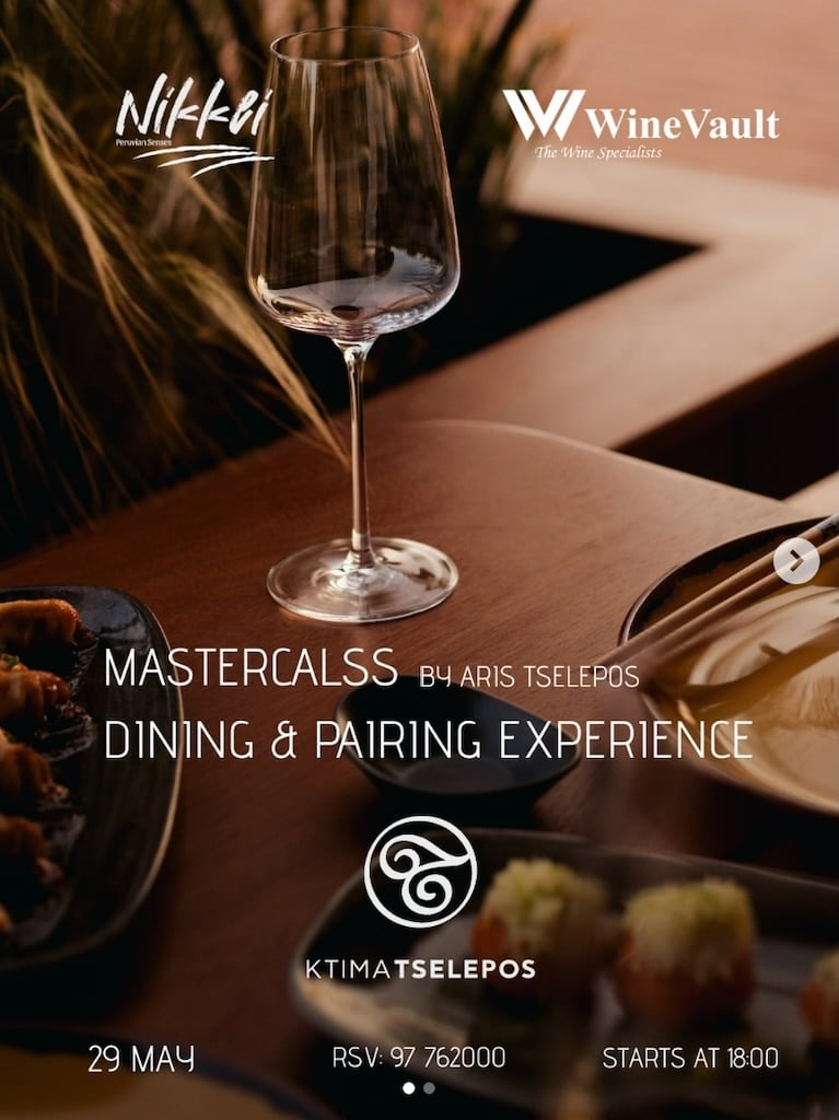 Nikkei masterclass dining pairing may