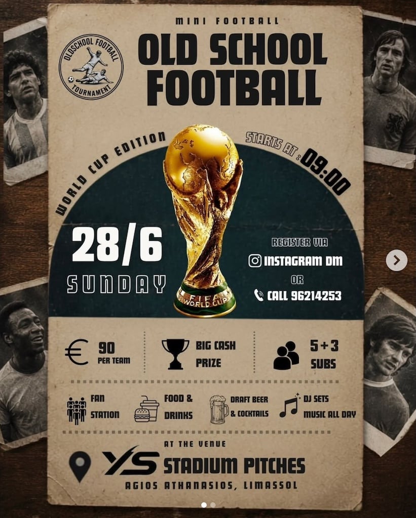 Old school football june