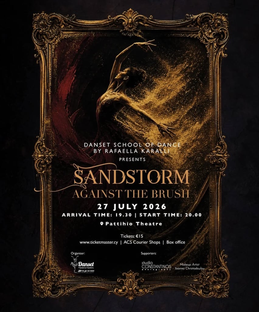 Sandstorm against the brush july