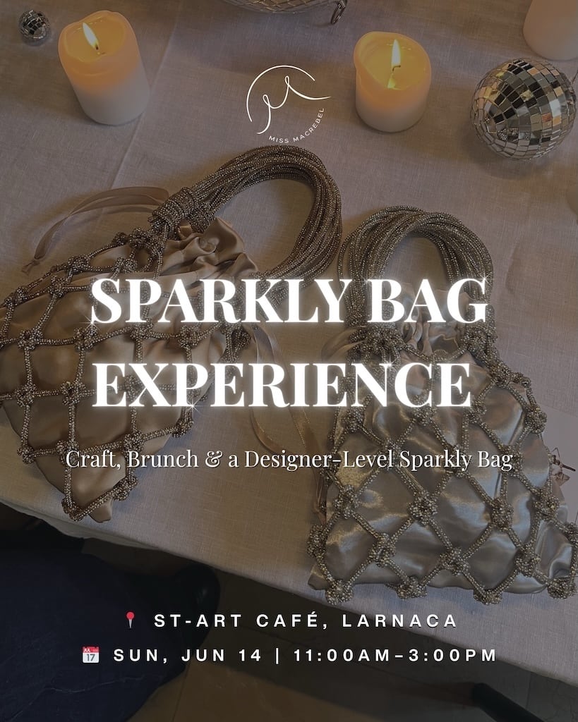 Sparkly bag experience june