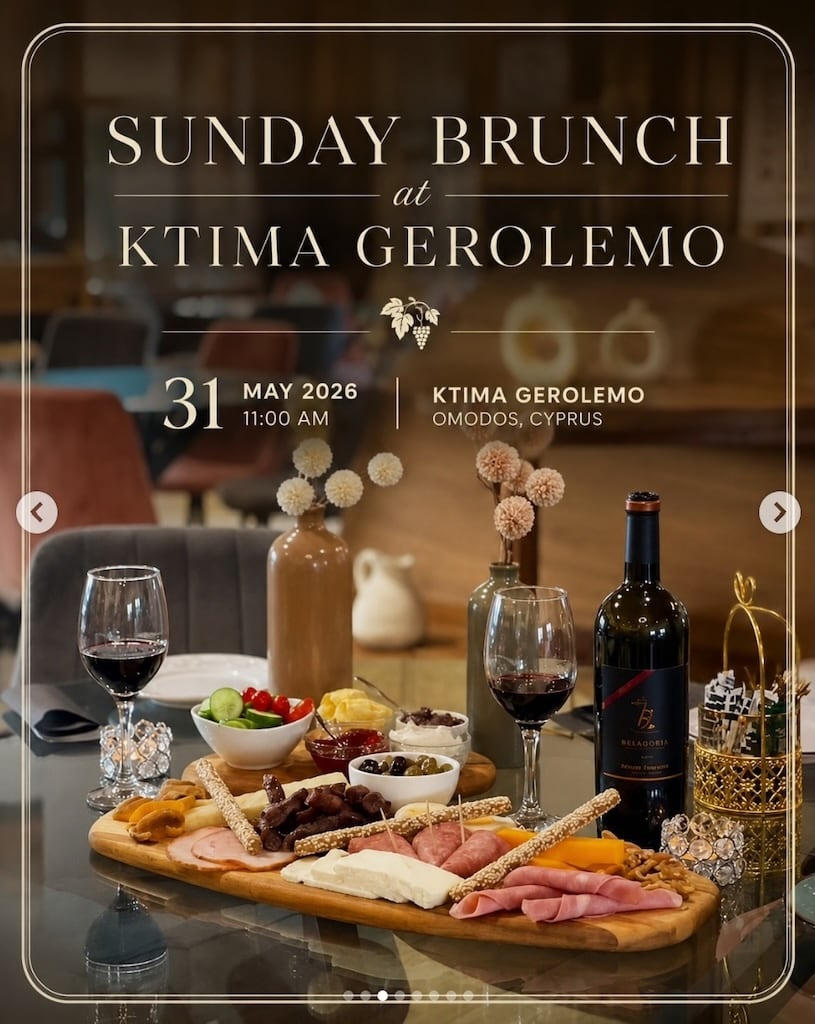 Sunday brunch at ktima gerolemo may