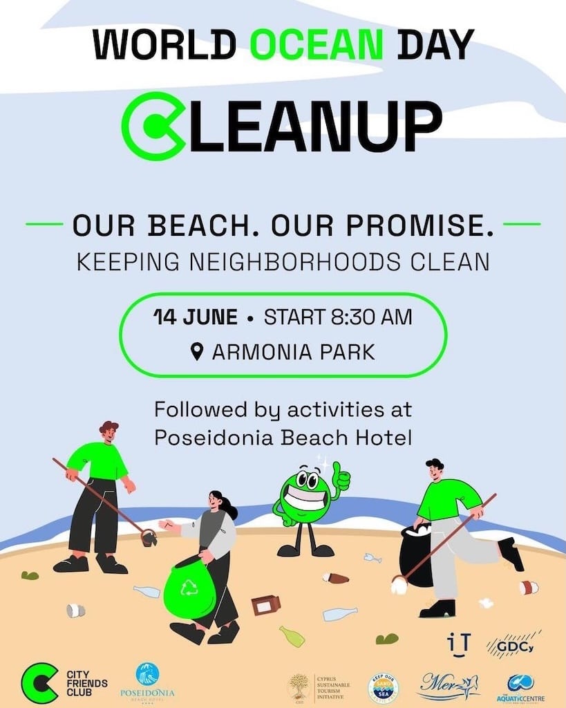 World ocean day cleanup june