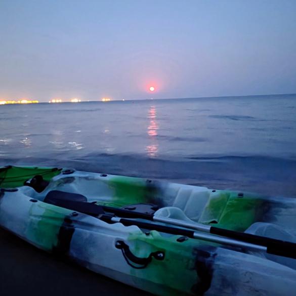 Moonlight Sea Kayaking in Governor's Coast - 24 July