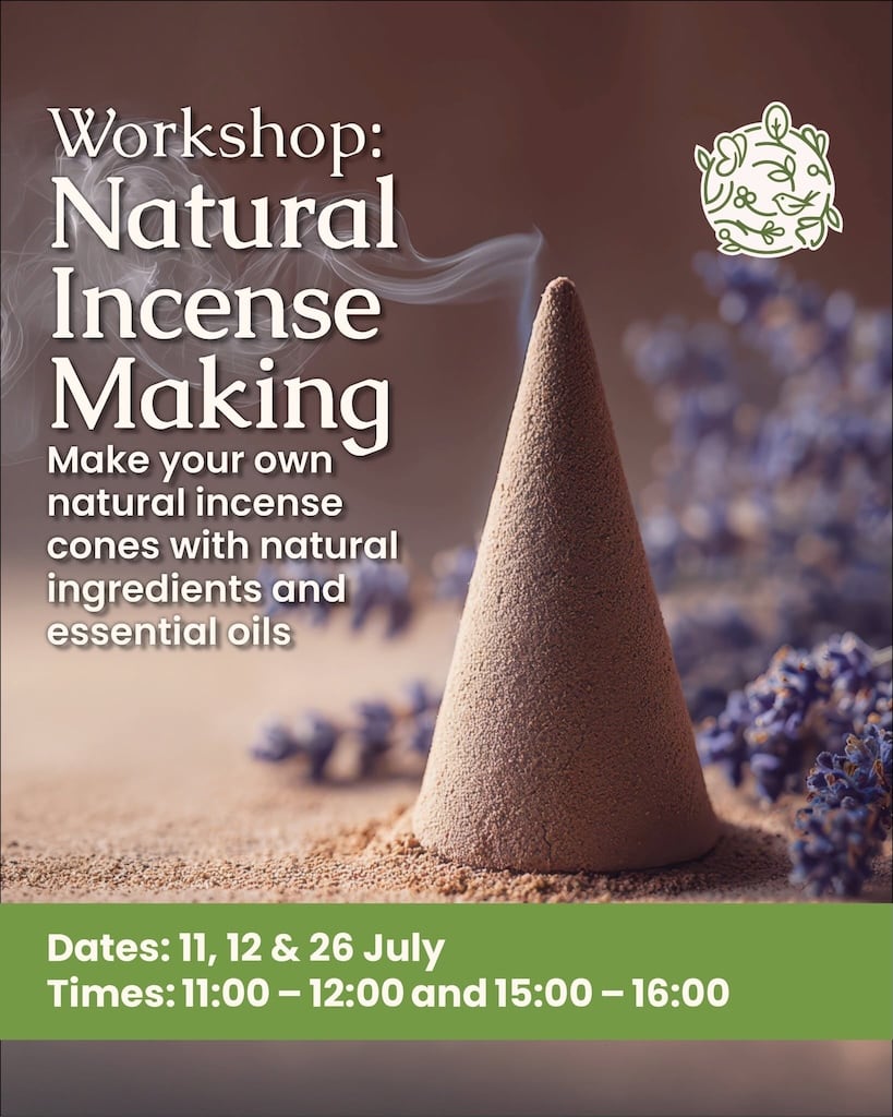 Natural incense making july