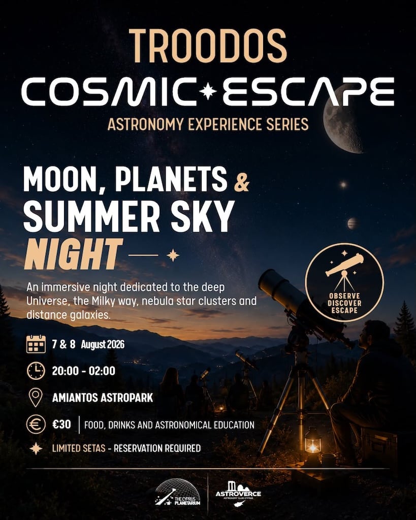 Troodos cosmic escape aug