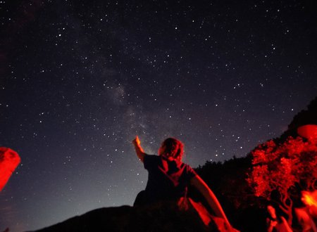 Ετοιμαζόμαστε για νυχτερινή πεζοπορία στο βουνό με τους Cyprus from Air