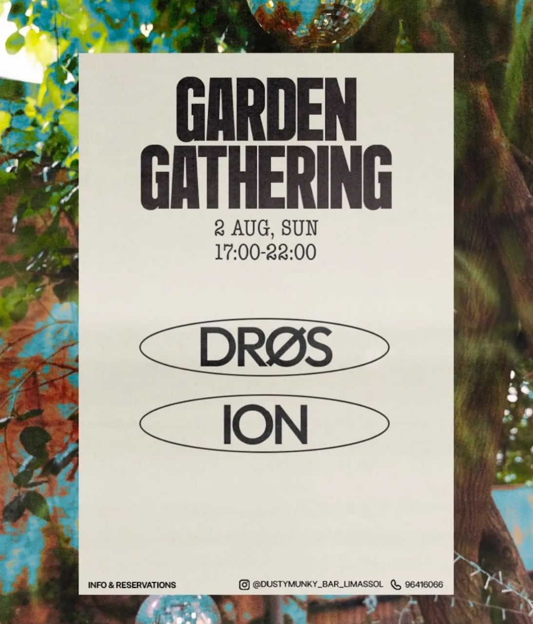 Garden gathering aug