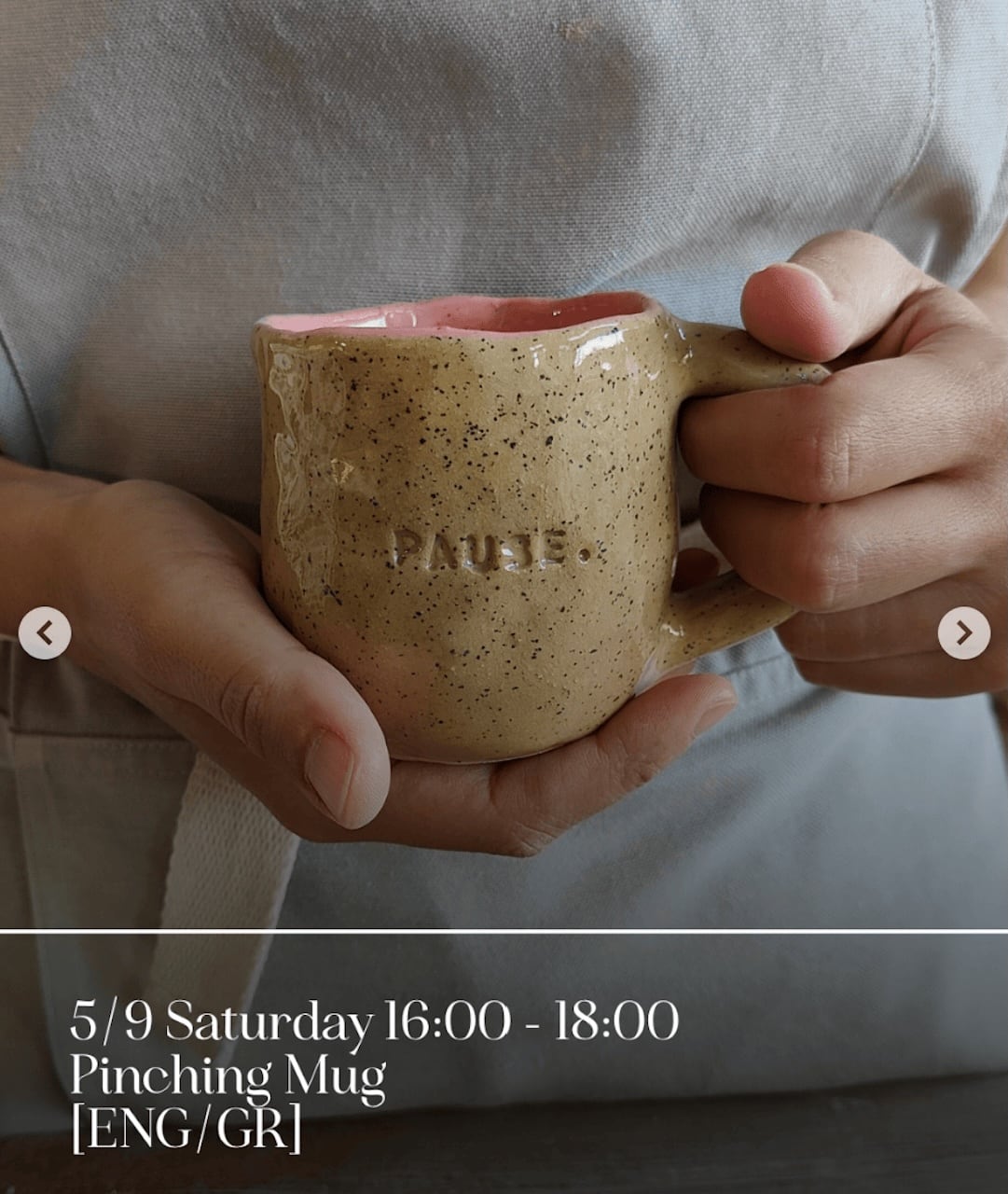 Pinching mug sep