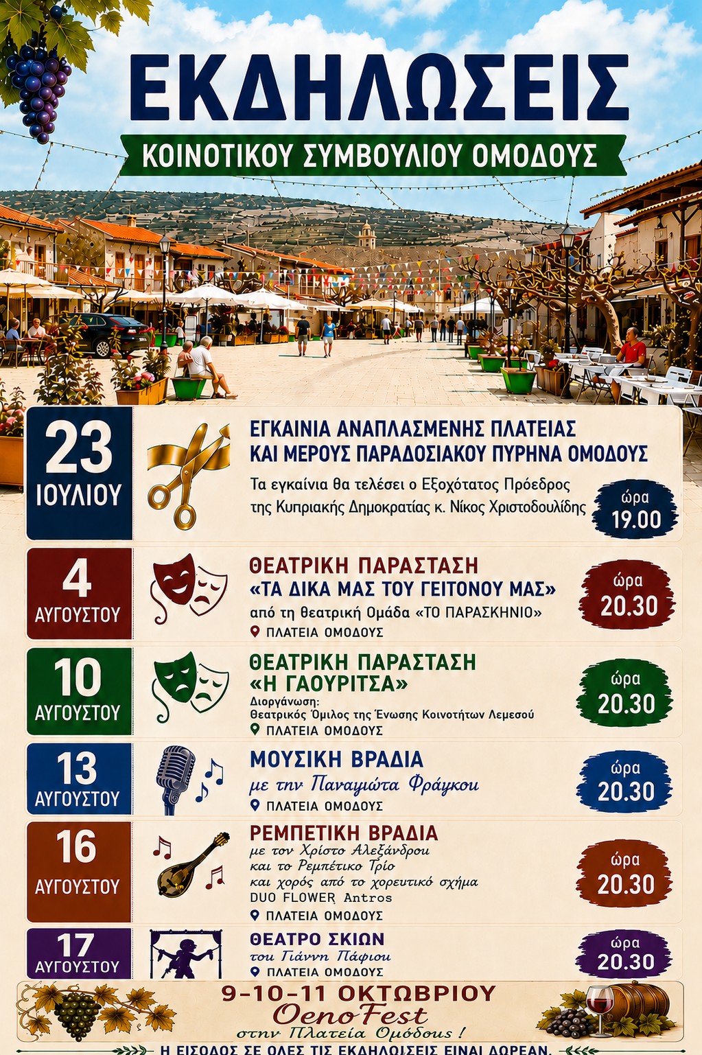 Θέατρο Σκιών του Γιάννη Πάφιου στον Όμοδο!
