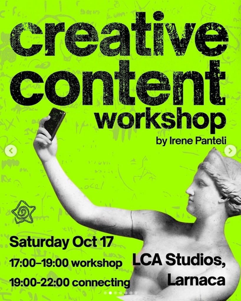 Creative content workshop oct