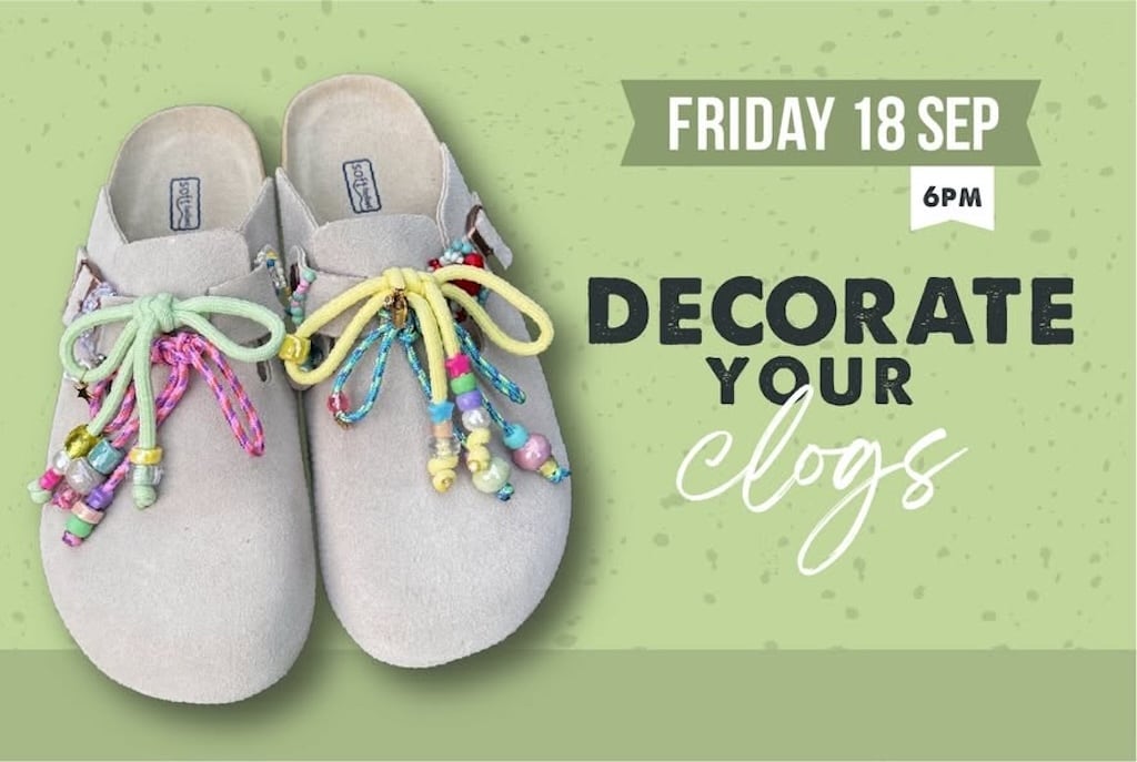 Decorate your clogs sep