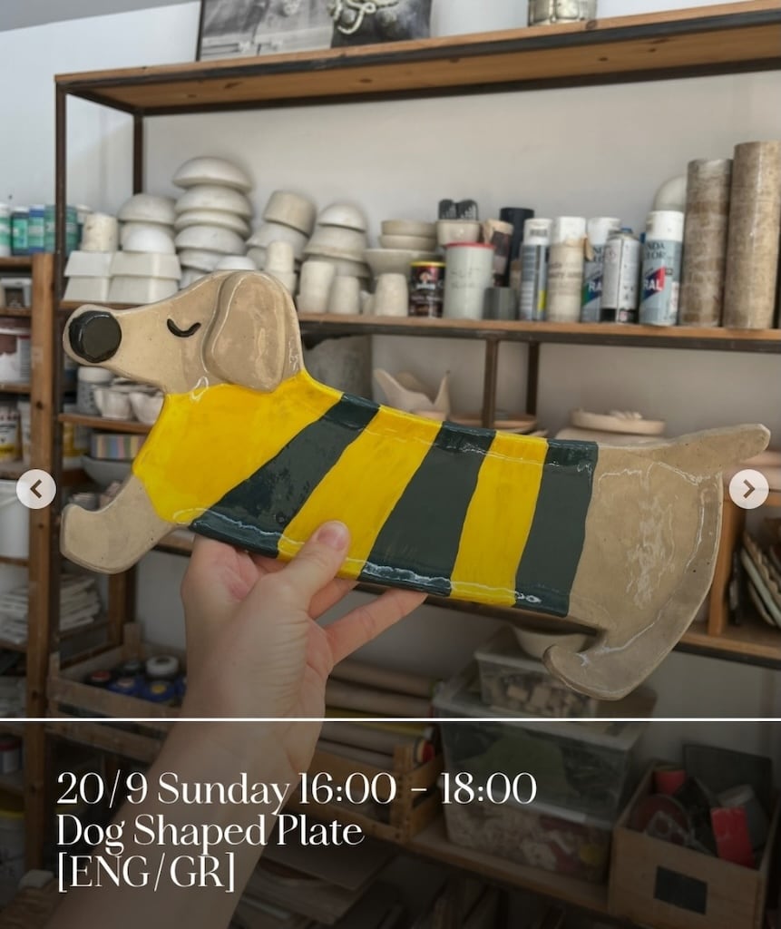 Dog shaped plate sep