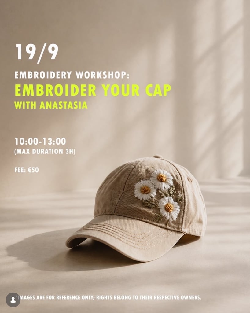 Embroider your cap sep