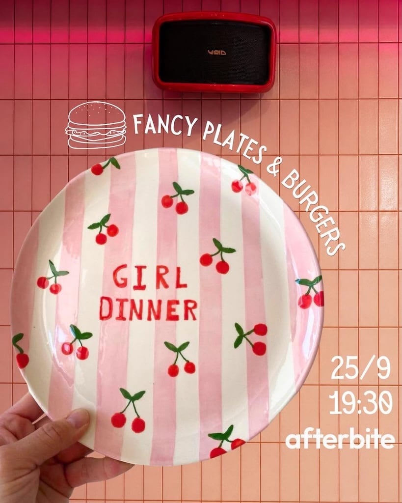 Fancy plates burgers sep
