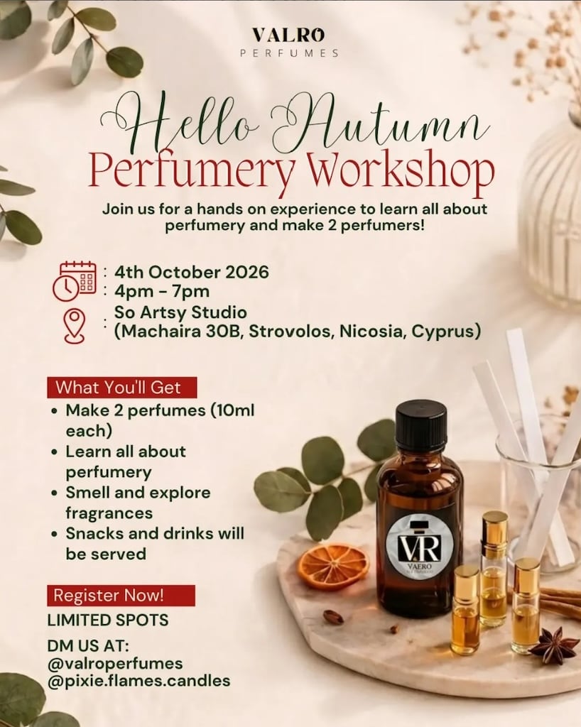 Hello Autumn Perfumery Workshop