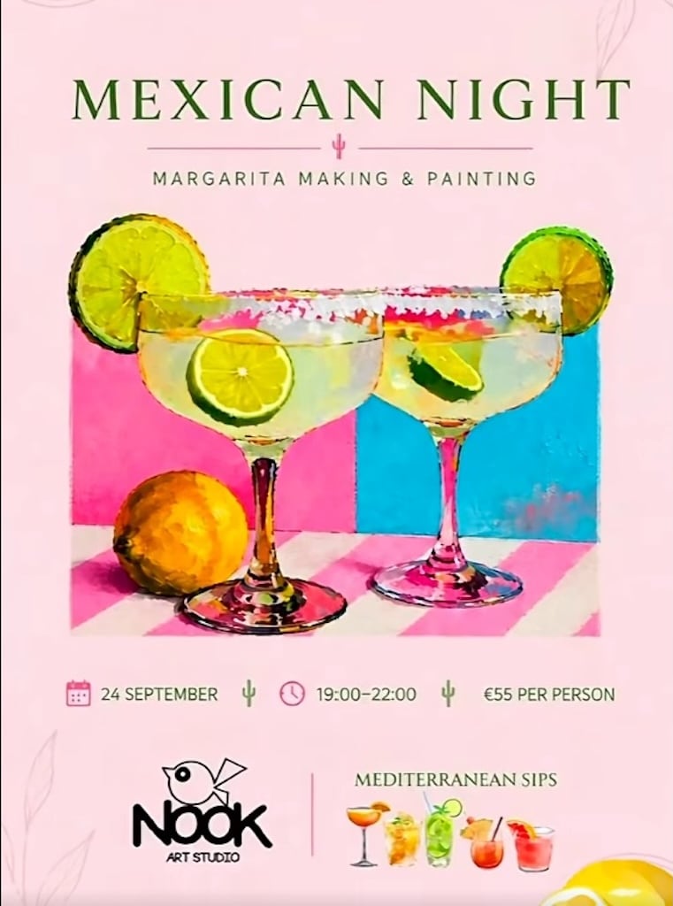 Margarita Making & Painting Night
