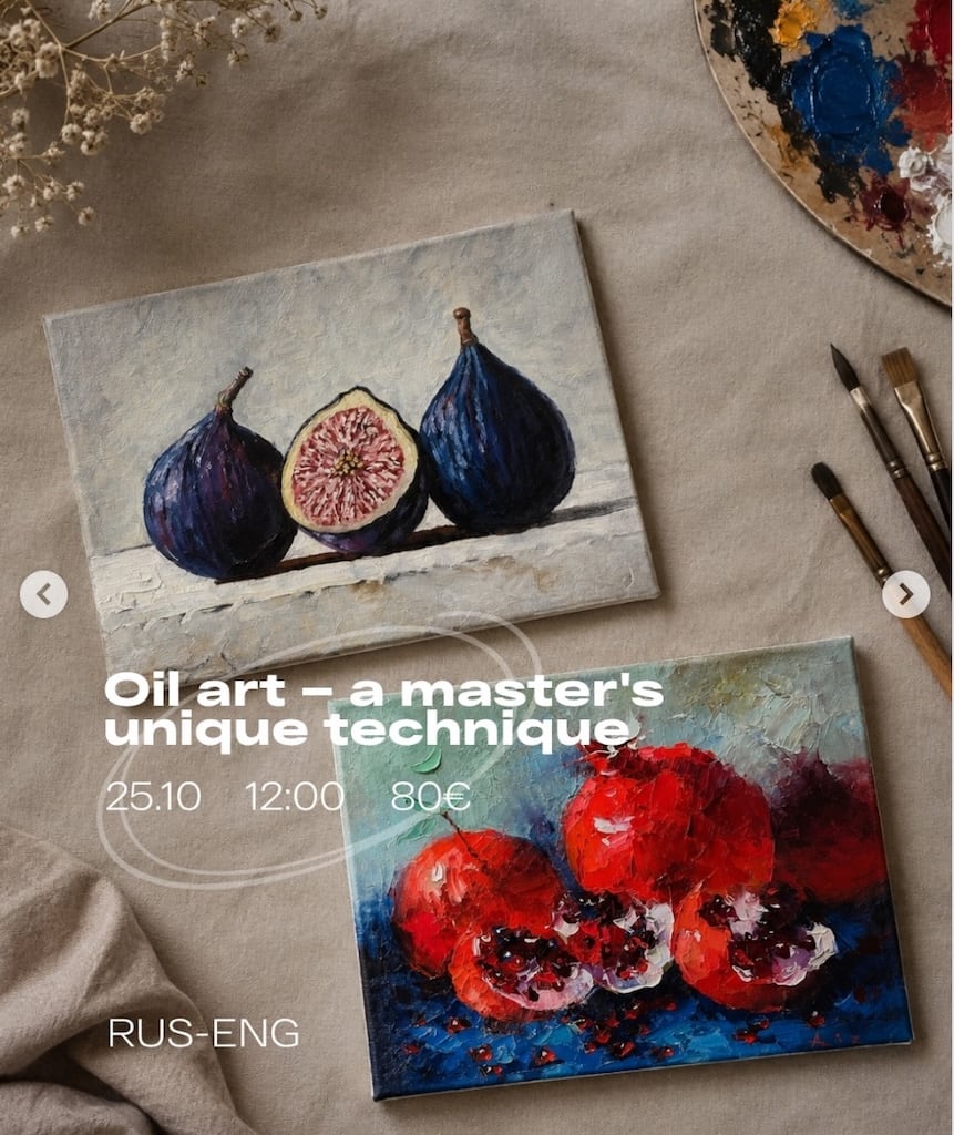 Oil Art – A Master’s Unique Technique
