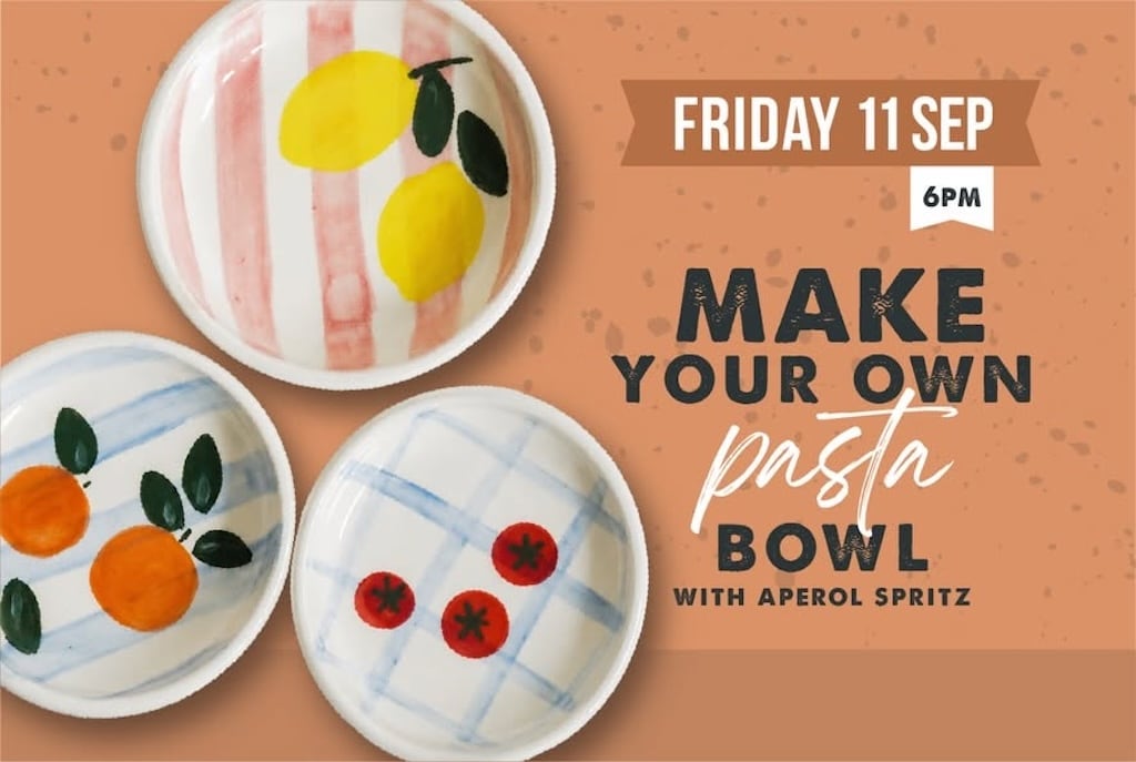 Pasta Bowl Clay & Aperol
