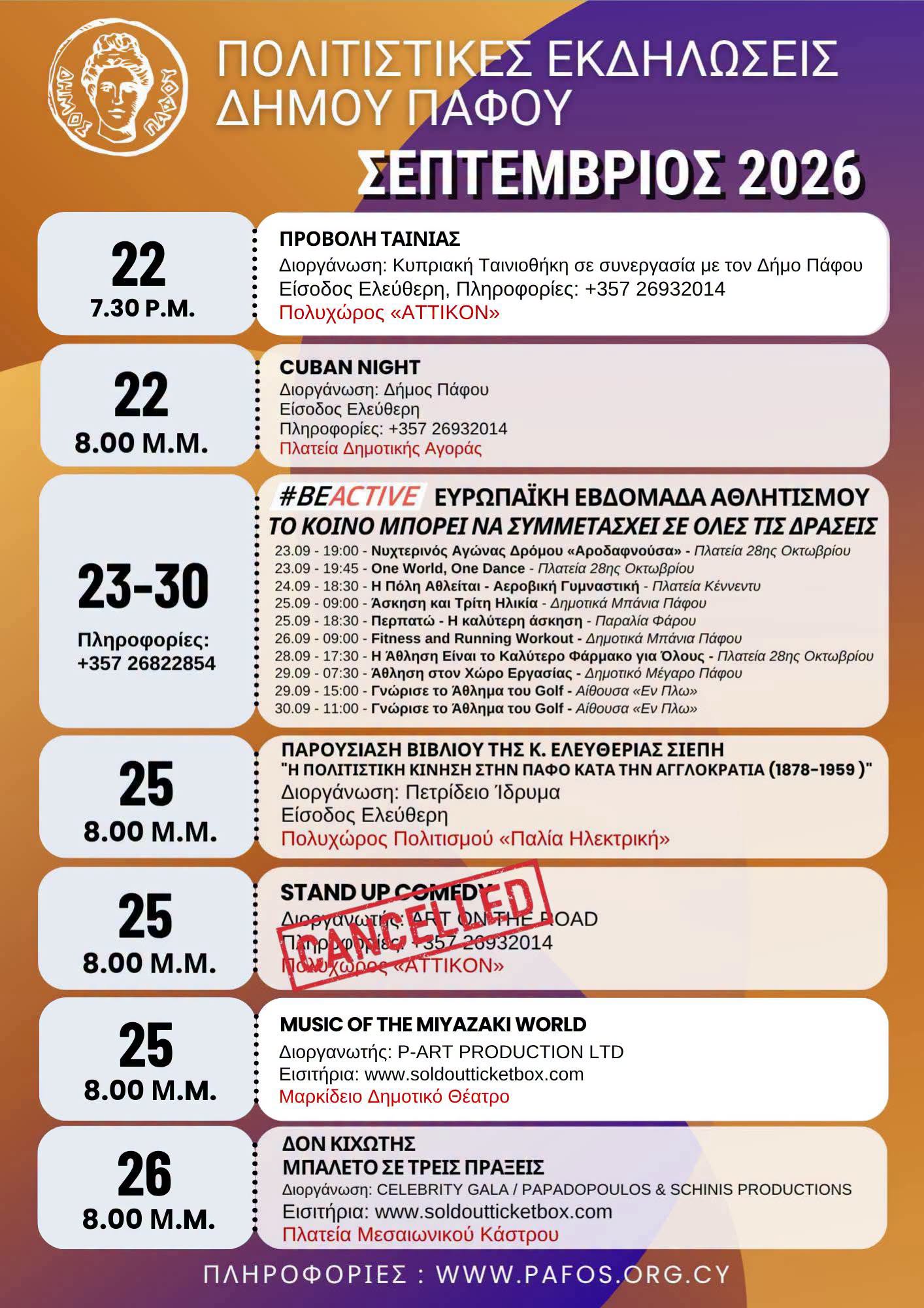 Η Πολιτιστική Κίνηση Στην Πάφο Κατά Την Αγγλοκρατία