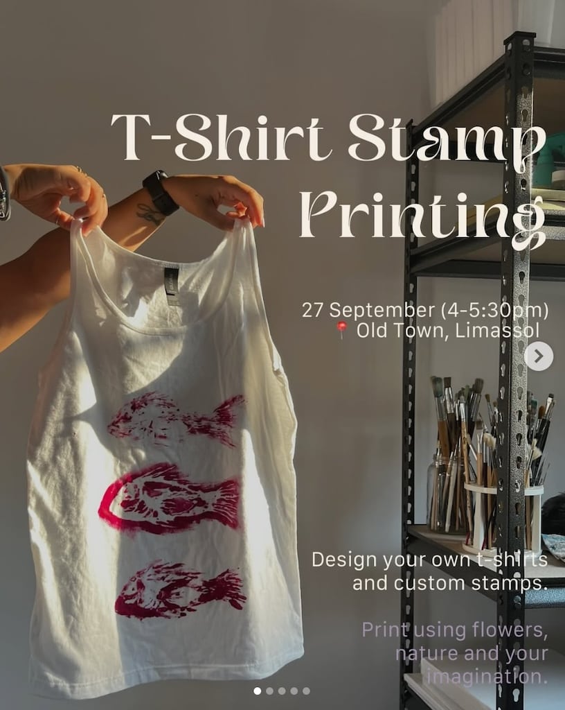 T shirt stamp printing sep